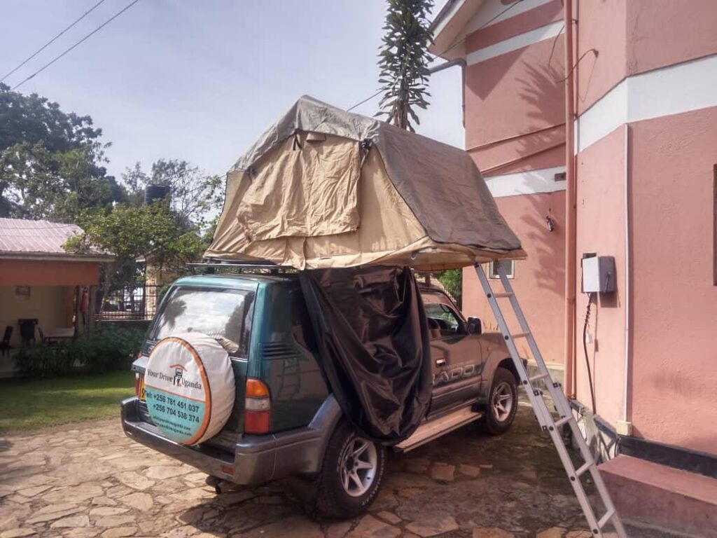 Rent a Car with Rooftop Tents – Car Rental Uganda